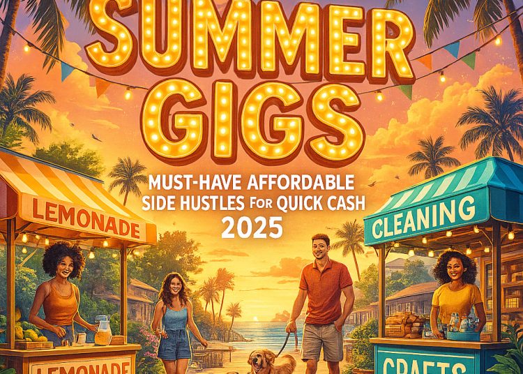 Summer Gigs: Must-Have Affordable Side Hustles for Quick Cash 2025
