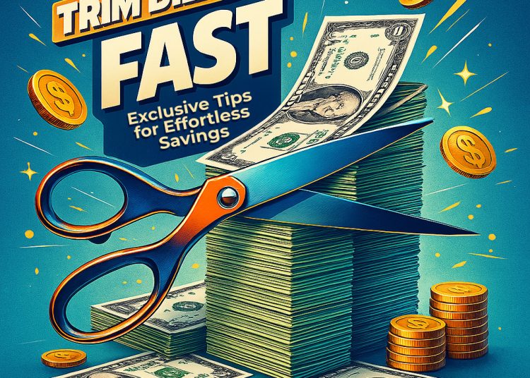 Trim Bills Fast: Exclusive Tips for Effortless Savings